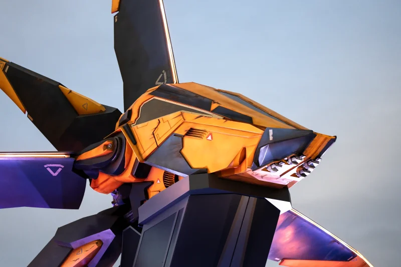 Nova Corps Star Blaster outside Epcot's Guardians of the Galaxy: Cosmic Rewind