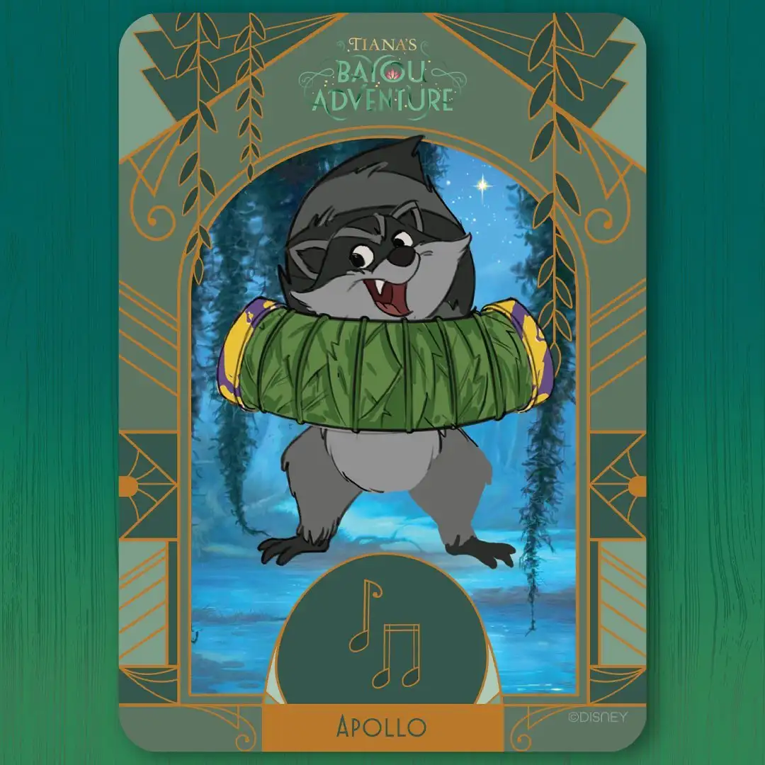 Apollo from Tiana's Bayou Adventure. Copyirght Disney.