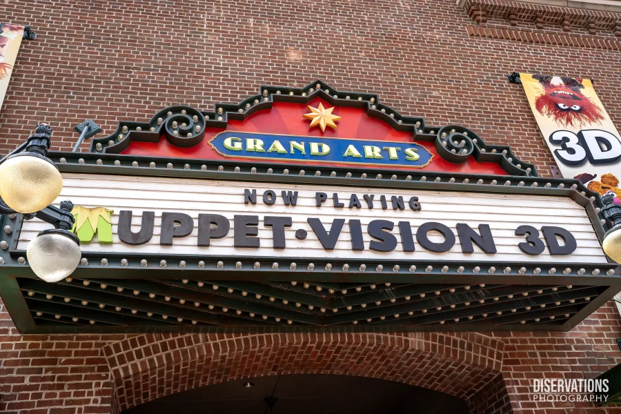 Muppet*Vision 3D marquee