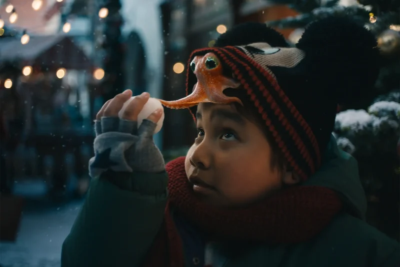 The Boy and The Octopus. Copyright Disney.