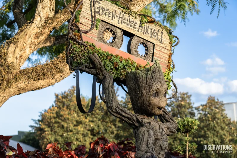 Baby Groot topiary