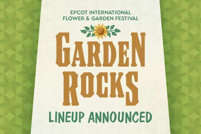 2025 Garden Rocks Concert Series. Copyright Disney.