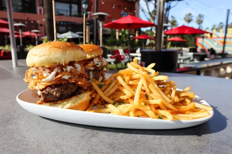 Filet Sliders from Splitsville. Copyright Disney.