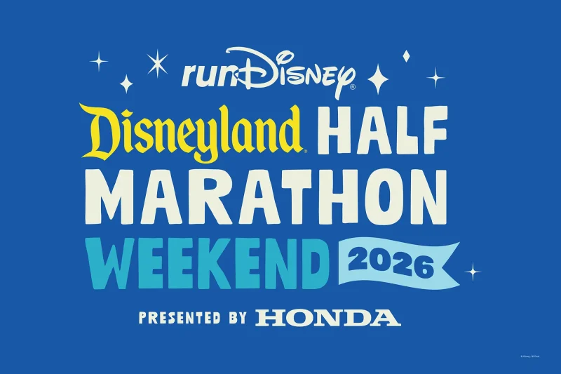 runDisney Disneyland Half Marathon Weekend 2026 logo
