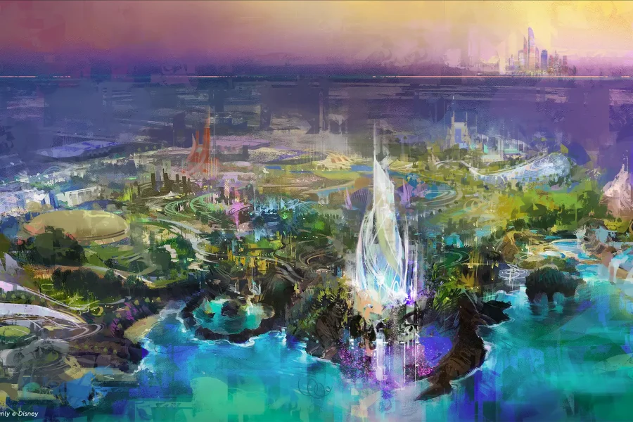 Disneyland Abu Dhabi concept art