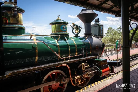 Lilly Belle train at Magic Kingdom