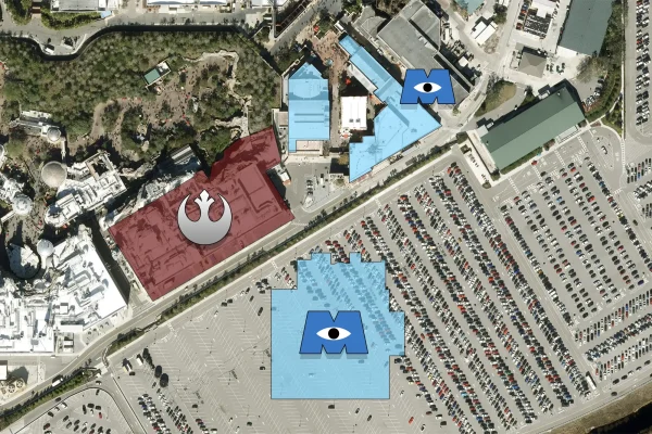 Monsters, Inc. Coaster Building to Be Built in Cast Member Lot