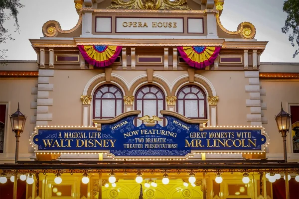 New Marquee Installed at Disneyland’s Opera House Ahead of “A Magical Life”