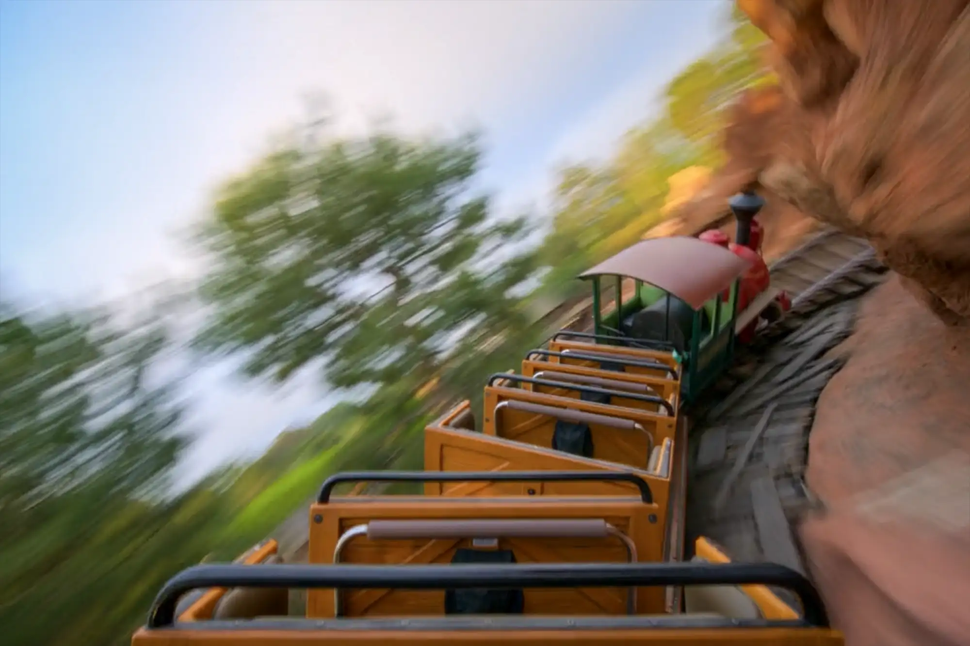 Big Thunder Mountain Railroad POV screenshot