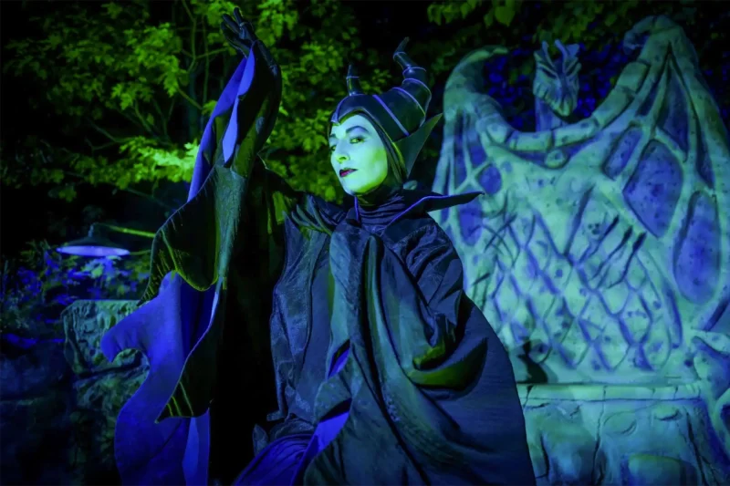 Maleficent at Oogie Boogie Bash