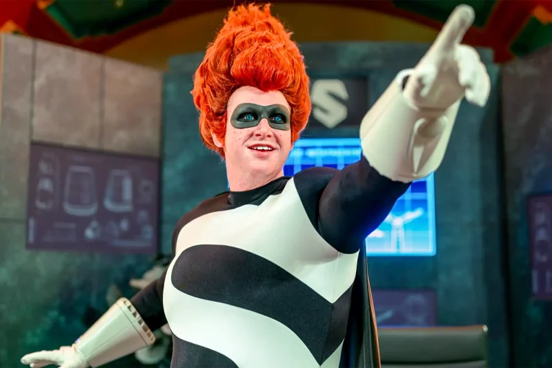 The Incredibles' Syndrome character at Disneyland