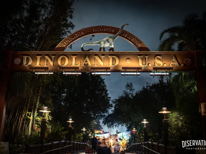 DinoLand U.S.A. Countdown Clock