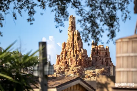 Big Thunder Mountain Railroad spire