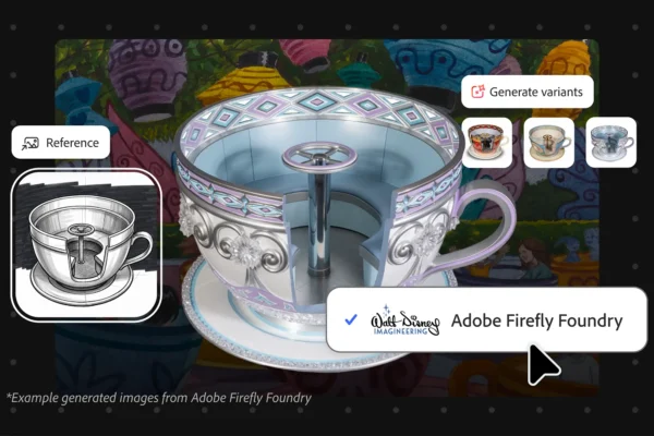 Adobe Firefly AI Is Coming to Walt Disney Imagineering