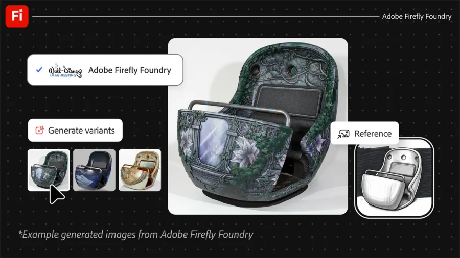 Adobe's AI renderings of a doom buggy