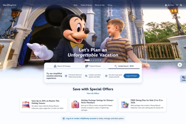 Disney Begins Beta Testing New AI Vacation Planning Tools
