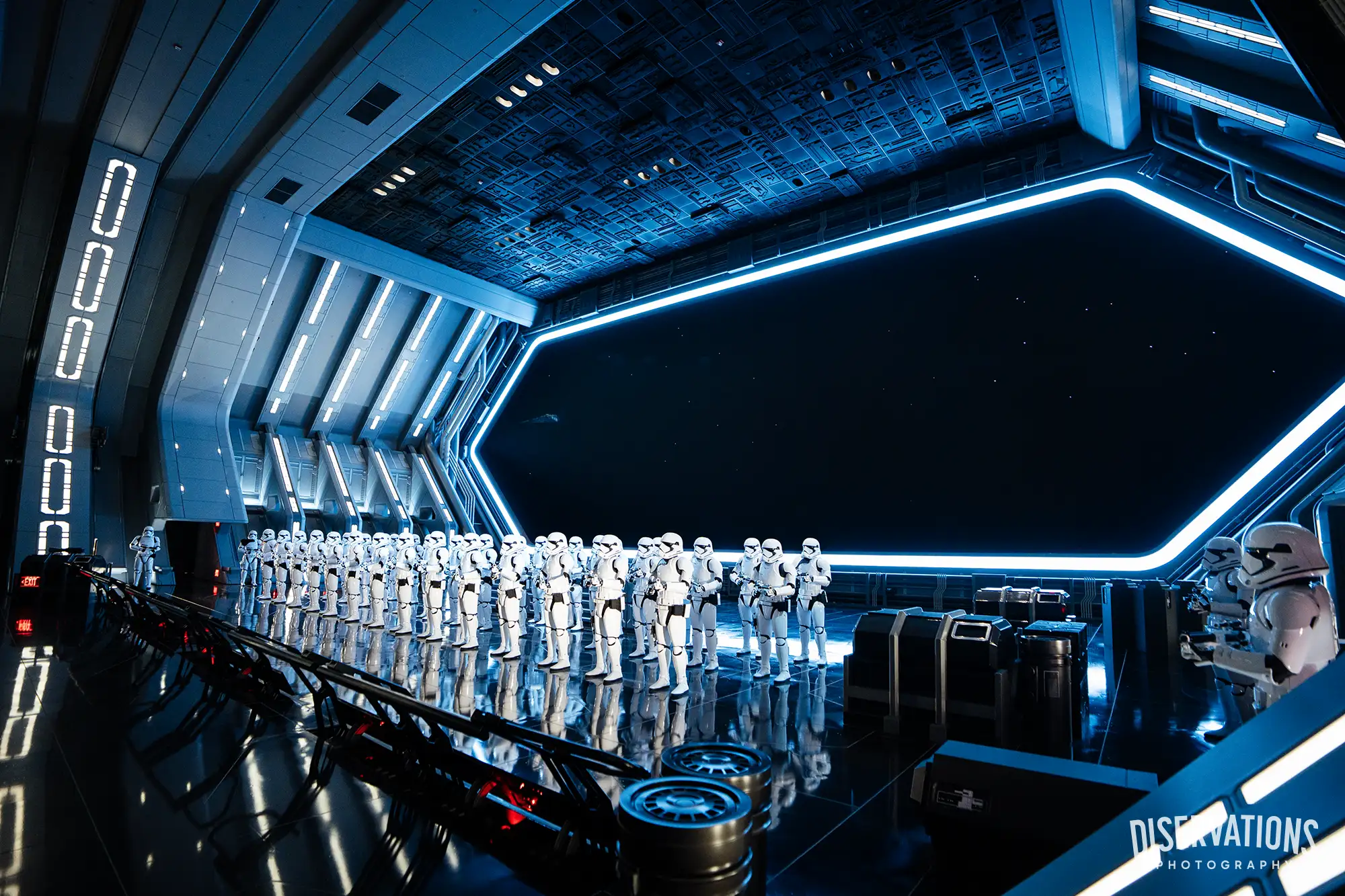 Rise of the Resistance Star Destroyer hangar