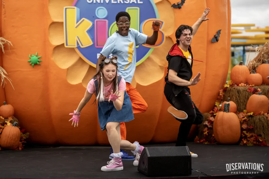 The dancing Monster Tots superfans